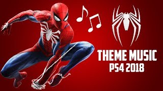 SpiderMan Theme Music PS4 2018 [upl. by Mungovan]