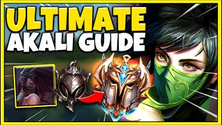 RANK 1 AKALI ULTIMATE AKALI GUIDE  HOW TO PLAY ALL MATCHUPS COMBOS  League of Legends [upl. by Eshman]