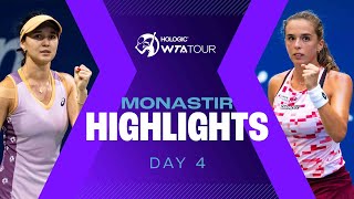 Mertens amp Lys clash on Day 4 at Monastir Bronzetti in action  WTA Match Highlights [upl. by Jenkins]