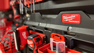 Milwaukee Tool Packout Wall Plate Install [upl. by Enos]