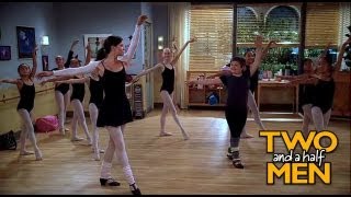 The Whole Drama Of Jake Taking Ballet  Two And A Half Men [upl. by Erodroeht611]