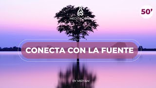 MEDITACIÓN PARA DORMIR y Conectar con la Fuente Descanso y Sanación [upl. by Adai]