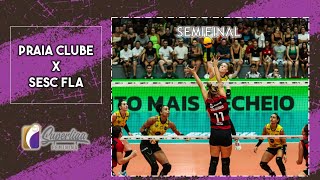 Sesc Flamengo x Praia Clube  Melhores Momentos  SEMIFINAL Jogo 1  Superliga Feminina 2324 [upl. by Offen]