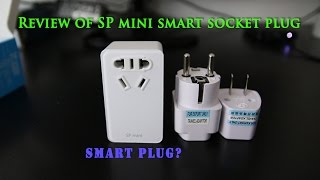 Broadlink SP mini smart plug Switch control by wifi review [upl. by Jenkins202]