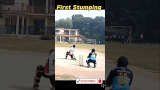 Wicket keeper Stumping 👏 cricketshorts [upl. by Aieki262]