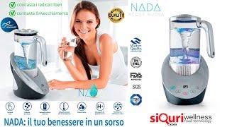 Come funziona NaDa produci acqua idrogenata da bere a casa in modo pratico e senza installazione [upl. by Avek]