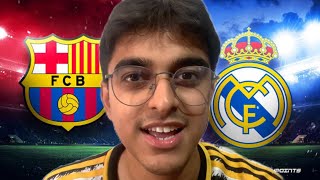 REAL MADRID VS BARCELONA  EL CLASICO LIVE REACTION [upl. by Ahsiak]