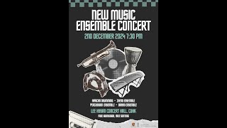 CUHK Music Department New Music Ensemble concert December 2nd 2024 [upl. by Eelam247]