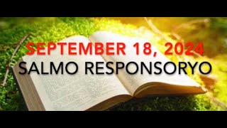 September 18 2024 Salmo Responsoryo [upl. by Wallack160]