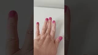 Como Fazer Unha em Casa rosa unhas impala gelnails [upl. by Ydorb590]