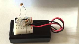 Photoresistor circuit with LED quoteyesquot [upl. by Jenny]