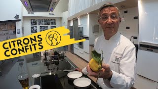 Citrons Confits  la recette simple par un chef étoilé [upl. by Arbmat]