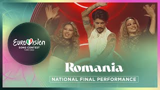 WRS  Llámame  Romania 🇷🇴  National Final Performance  Eurovision 2022 [upl. by Bannister]