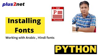 How to Embed and Use Custom TrueType Fonts in PDFs with Python ReportLab ArabicFont [upl. by Dorry807]