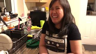 FILIPINA first time HAGGIS Reaction  BURNS SUPPER [upl. by Anoerb]