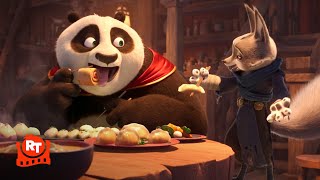 Kung Fu Panda 4 2024  Hilarious Happy Bunny Tavern Scene  Movieclips [upl. by Anoif]