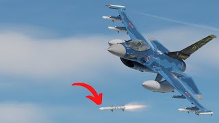 The F16 is the GOAT at BVR  DCS World Gameplay [upl. by Robins]