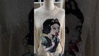 Ultimate Winter Style Gucci Cream Wool Snow White Sequin Crewneck Sweater Review shorts dress [upl. by Placida323]