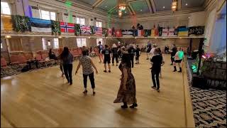 SEASONS OVER line dance demo  Willie Brown amp Heather Barton  Eurodance England June 2024 [upl. by Buckels]