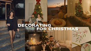 Decorate For Christmas With Me  Putting Up The Tree amp Birthday Dinners [upl. by Idolah]