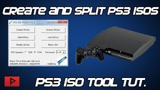 How To Create and Split PS3 ISO Files on PC Using PS3 ISO Tools V22 [upl. by Adoh101]