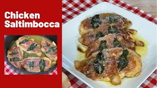 Chicken Saltimbocca One Skillet Quick Easy [upl. by Melloney]