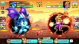 Dragon City Prideful Vampire Dragon  NEW League Battle 200 MAX LEVEL 😱 [upl. by Enom]