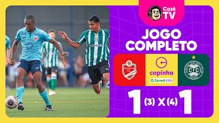 JOGO COMPLETO IBRACHINA X CORITIBA  OITAVAS DE FINAL  COPINHA 2024 [upl. by Phylis]