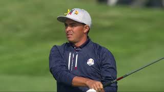 Full Replay  Rickie Fowler amp Dustin Johnson vs Justin Rose amp Henrik Stenson  2018 Ryder Cup [upl. by Ellehcrad]