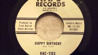 KacTies  Happy Birthday  Killer Brooklyn Doo Wop Ballad [upl. by Hannus]