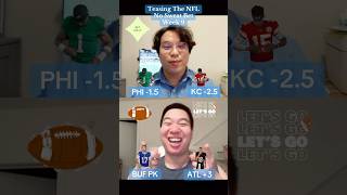 Teasing The NFL Week 9 No Sweat Bet with Daniel Saludo and Andrew Chang nfl nflbet nosweatbet [upl. by Alfonse]