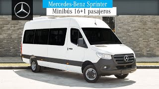 MercedesBenz Sprinter Minibús 161 pasajeros  Autolider Uruguay [upl. by Norehc]