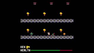 Jumpy Jumpy Sword Man Tutorial My First PICO8 Game [upl. by Annaxor]