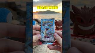 Stellar Crown Pattaya Beach Thailand Day 31  pokemontcg stellarcrown packopening [upl. by Lezah]