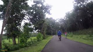 MTB riding Karnataka State Highway 65 Umblebyle  Bhadra Back waters Episode 5 Forest Check Post [upl. by Yanad]