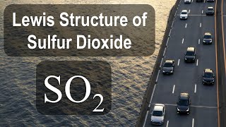 Lewis Structure of Sulfur Dioxide SO2 [upl. by Irik973]