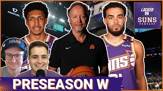 What We Learned From the Phoenix Suns First Preseason Win [upl. by Jyoti930]