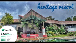 Luxury Stay in Coorg  Luxury Resort  Coorg Resort  Deluxe cottage Coorg  Heritage Resort Coorg [upl. by Frydman761]