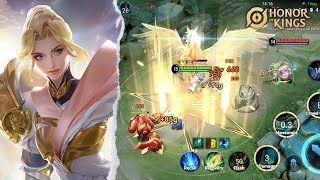 Charlotte Gameplay  TOP 1 RANK PARTNER  Honor of Kings [upl. by Aznecniv]