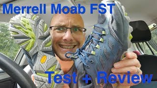 Merrell Moab FST GoreTex Hiking Shoe review [upl. by Brantley]