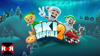 Ski Safari 2  Holiday North Pole Update  All Items Unlocked Gameplay [upl. by Jard]