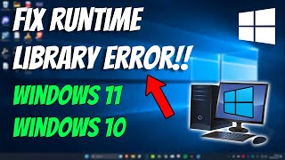 How To Fix Microsoft Visual C Runtime Library Error in Windows [upl. by Rosner]