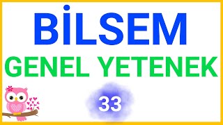 Bilsem Sınavı 2023  Genel Yetenek Soruları  Zor Sorular  1 2 ve 3 Sınıf  33 [upl. by Holli686]