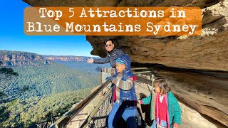 Top 5 Attractions in Blue Mountains Sydney Australia [upl. by Wyn]