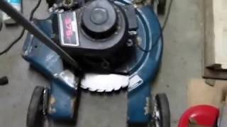 Redneck Tree Cutting Mower [upl. by Ymorej]