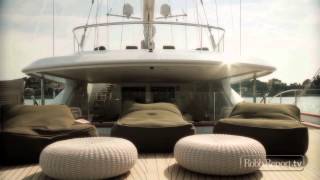 Perini Navis 184foot luxury sailing yacht Panthalassa [upl. by Abner]