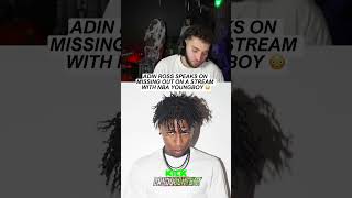 Adin Ross Speaks On A Stream With NBA YoungBoy 😳 [upl. by Morgen86]