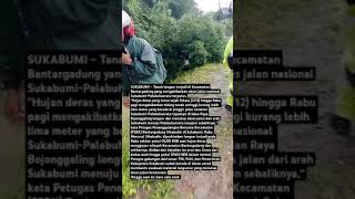 Jalan longsor pelabuhan ratu Bojong paling [upl. by Norvil]