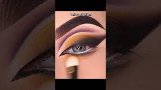 Yellow Sideliner Full Video Watch know beautyyoutuber eyemakeupoftheday makeuptutorial youtuber [upl. by Naeloj]