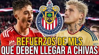 🚨Diego Luna y Brian Gutiérrez LOS REFUERZOS a los que Chivas da seguimiento Rumores Chivas [upl. by Enert]